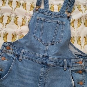New Women Denim Overalls no tags never worn